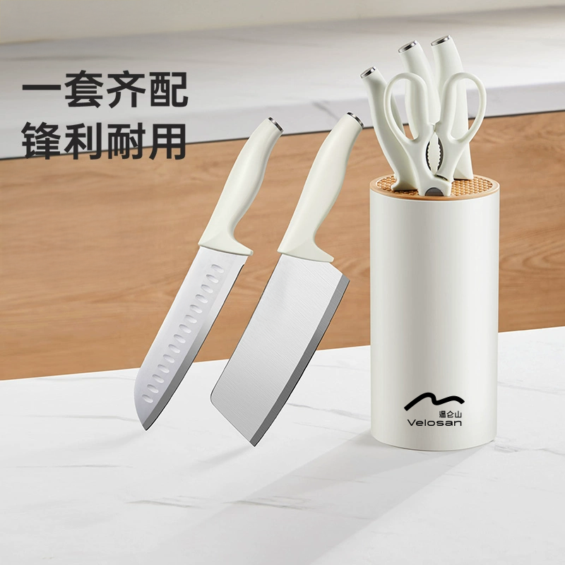 温仑山Velosan鹅卵石抗菌刀具套装